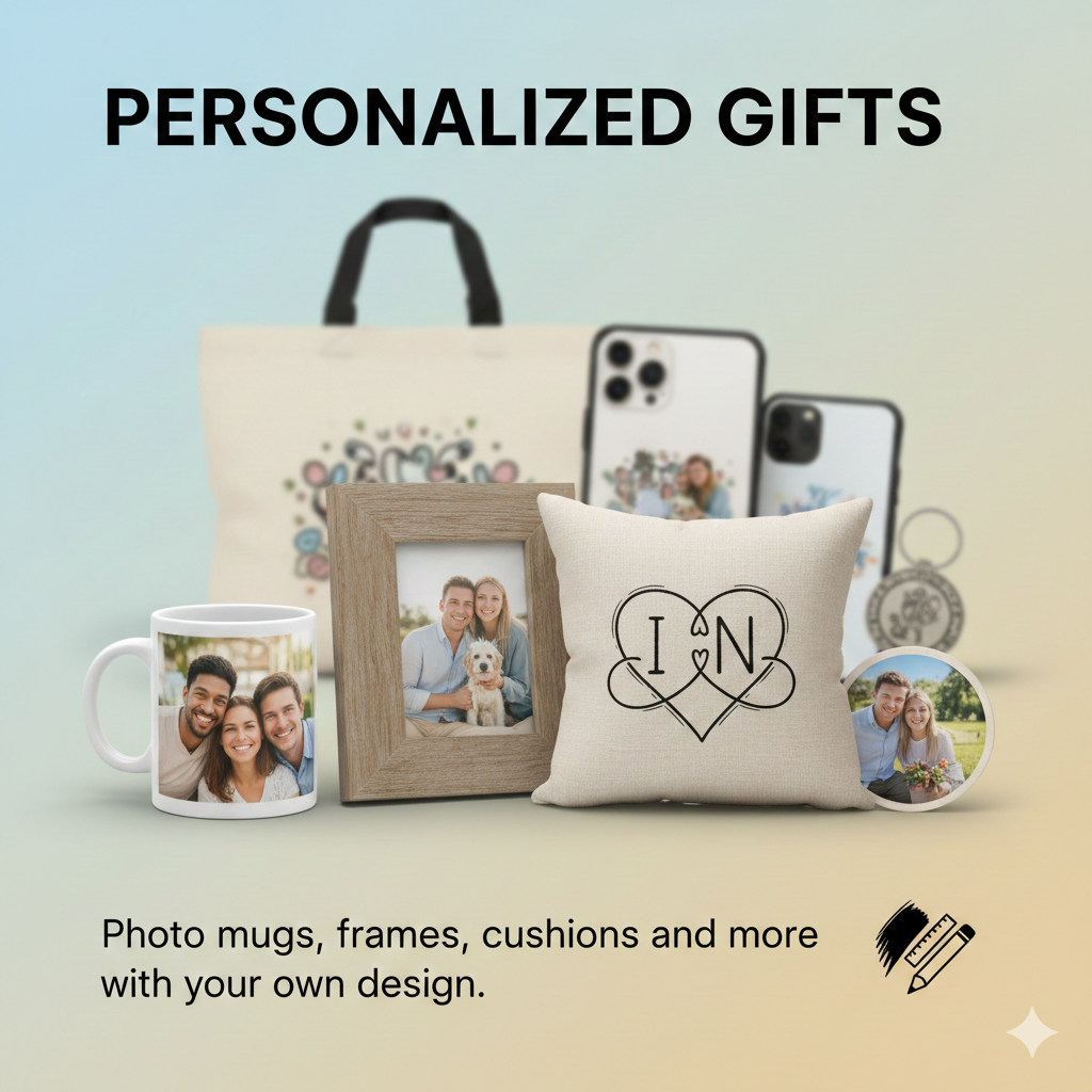 Custom printed gift box